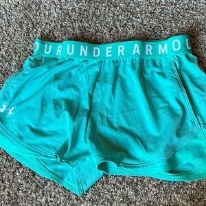Under Armour Women's Aqua Athletic Shorts
